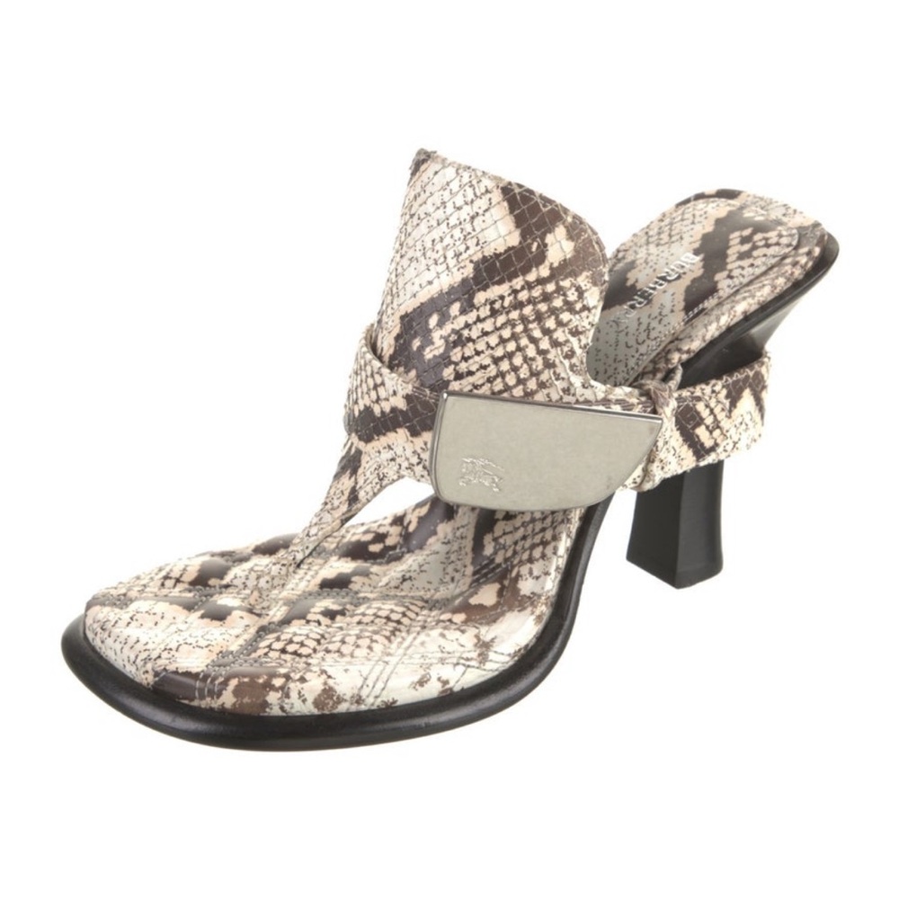 Burberry leather mules - Picture 3 of 5